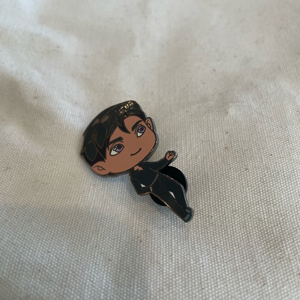 Bookish  Character Enamel Pin -